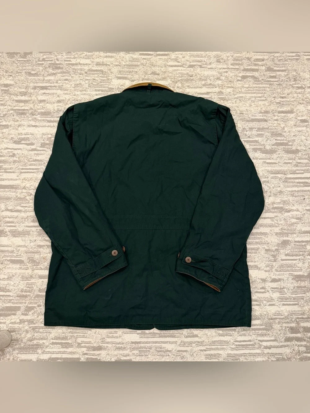J. Crew Plaid Lined Barn Chore Jacket Men’s XL Field Corduroy Button Hunt Rare